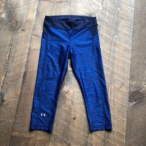 Under Armour leggings. Medium. Dark blue/navy blue